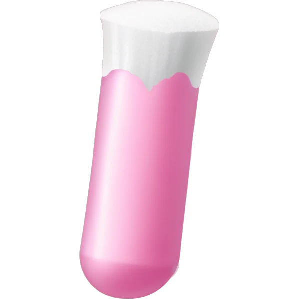 soft pink tampon emoji