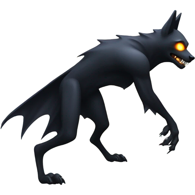 Creature of the night  emoji