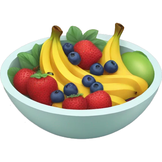 bowl of fruit emoji