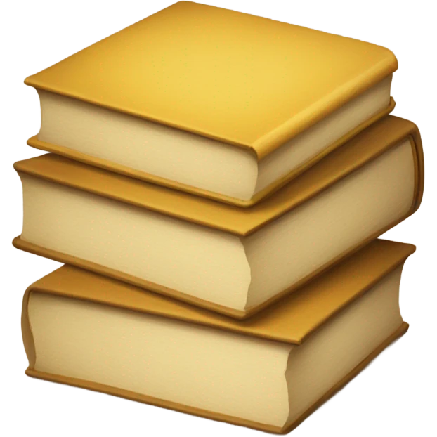 brown books whith paper emoji
