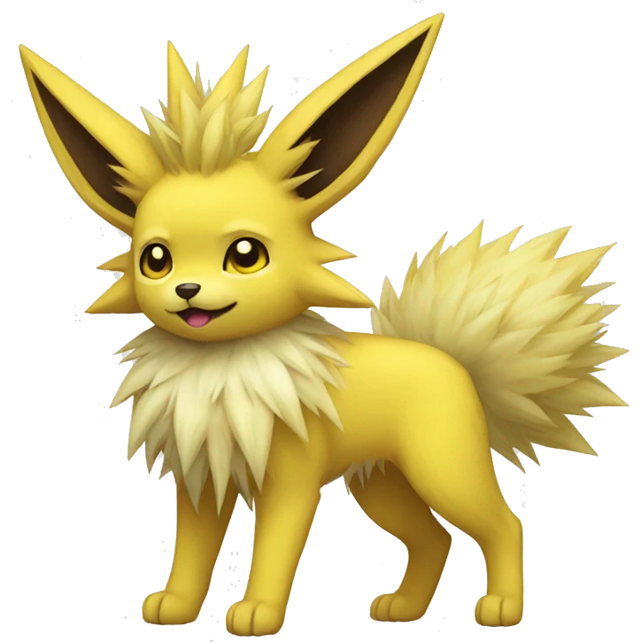 Jolteon full body emoji