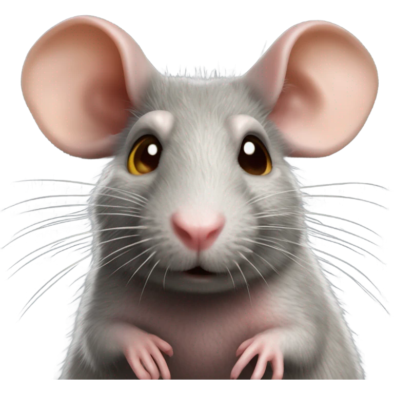 realistic rat scab from harry potter emoji