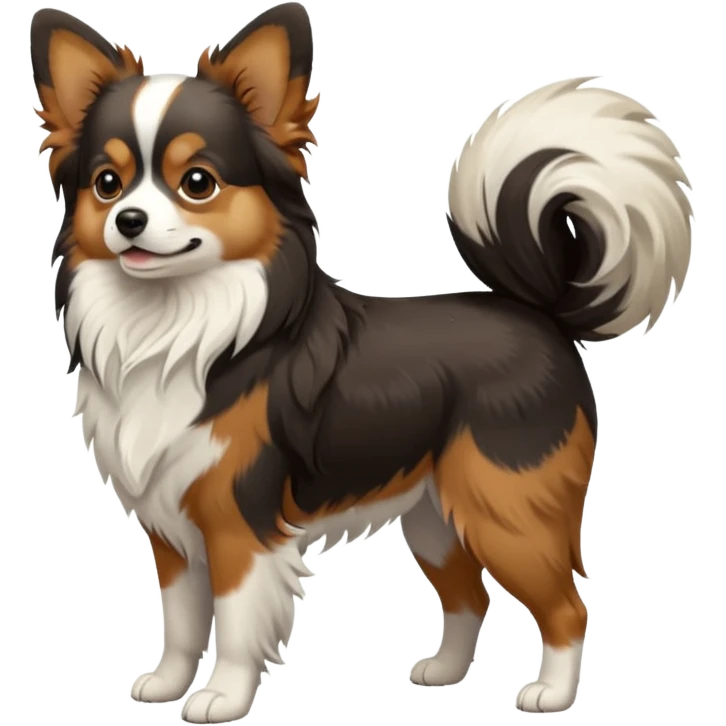 Papillion dog emoji
