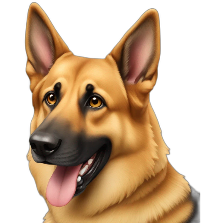 Berger allemand emoji
