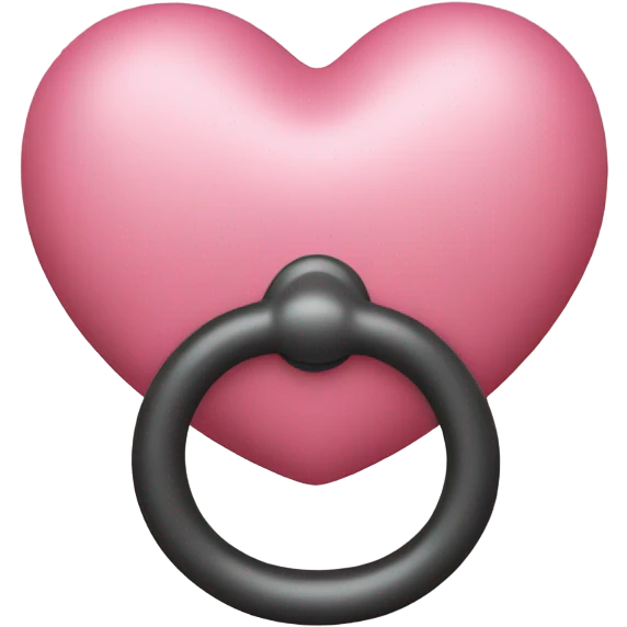 Baby bink heart emoji