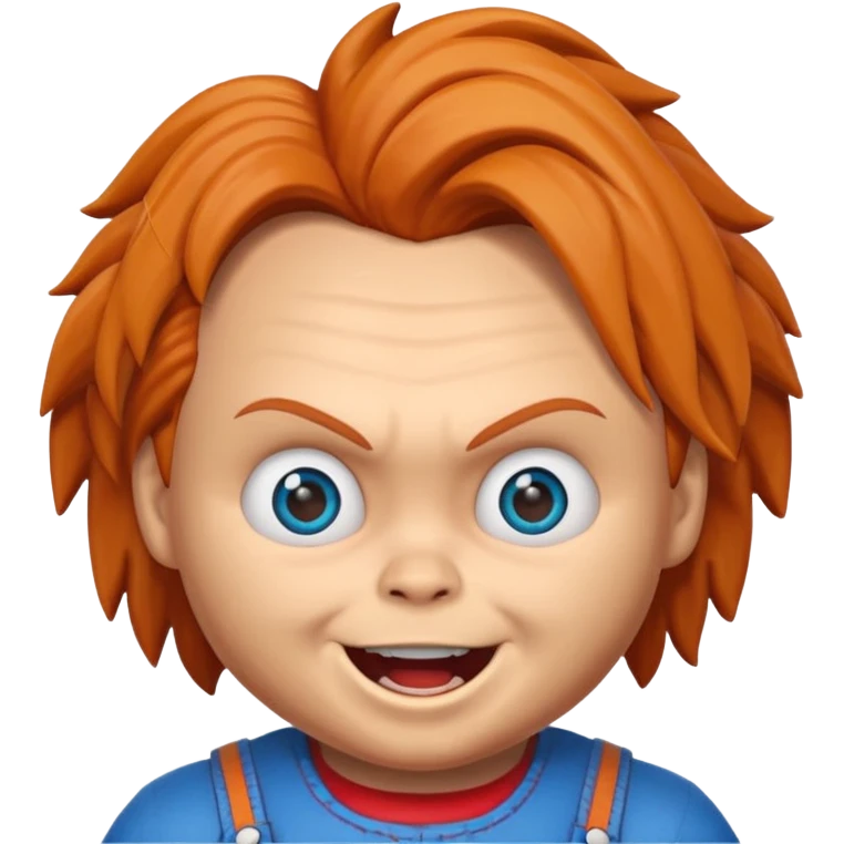 Un emojin de chuky emoji