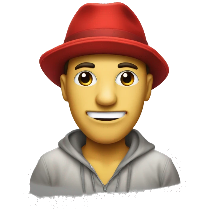 Red hat hacker to troll friends  emoji