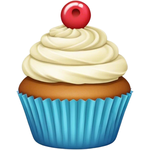 cupcake walking emoji