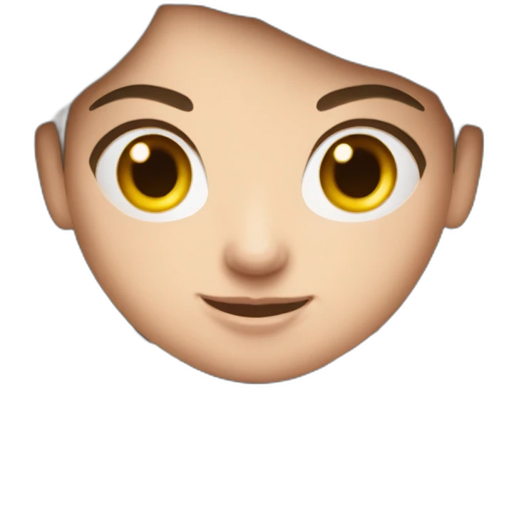 brunette white girl runs a marathon emoji