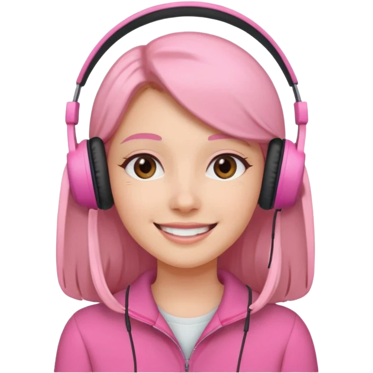 pink video call emoji