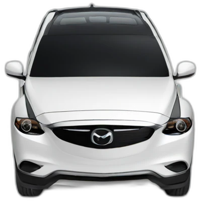 Mazda cx9 white emoji