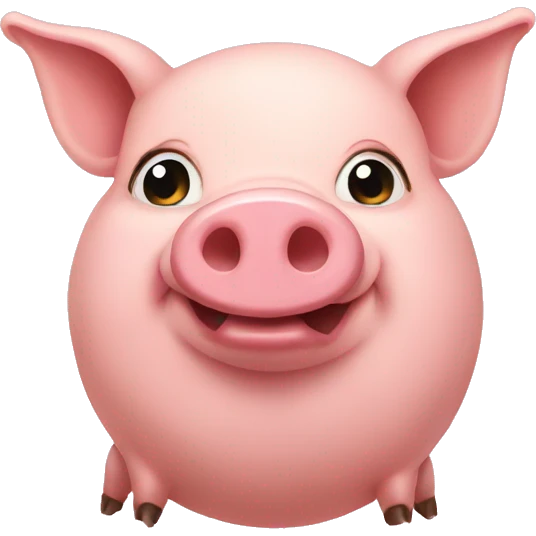 pregnant pig emoji