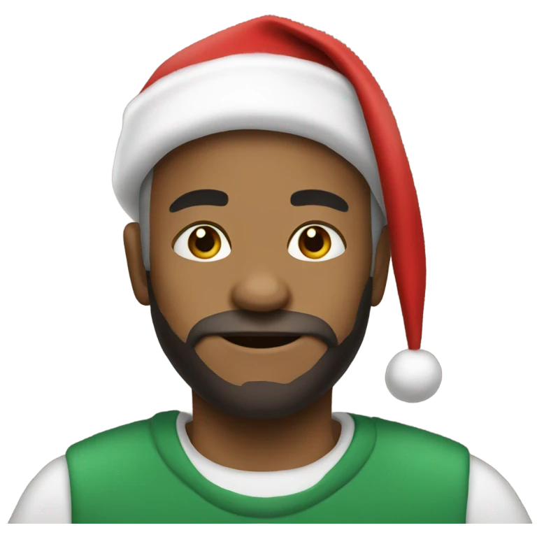 Picture of me as Santa  emoji