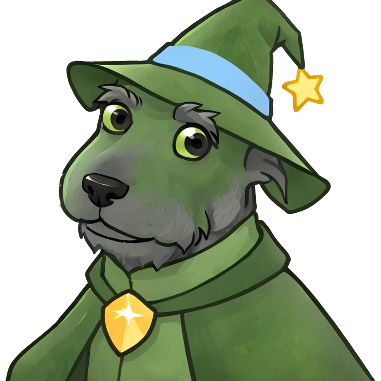 Wizard schnauzer emoji