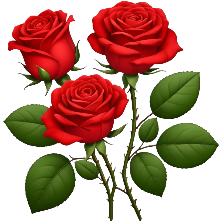 Roses emoji