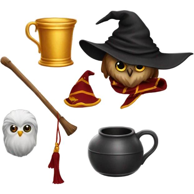 harry potter themed  emoji