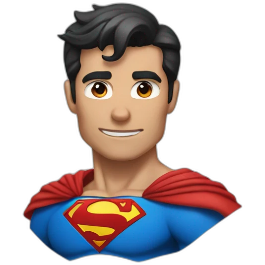 shirtless superman emoji