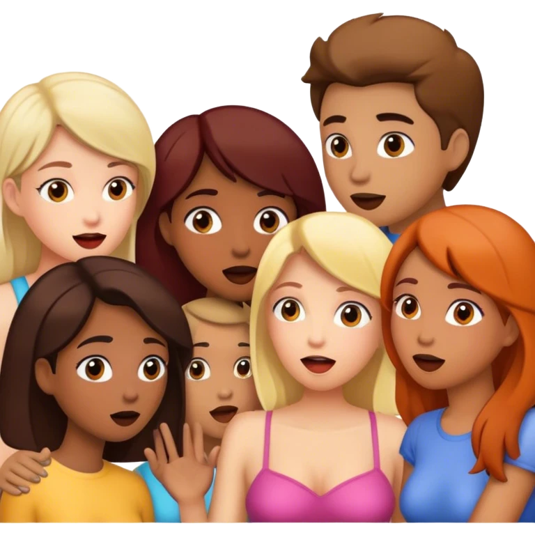 Gossiping  emoji