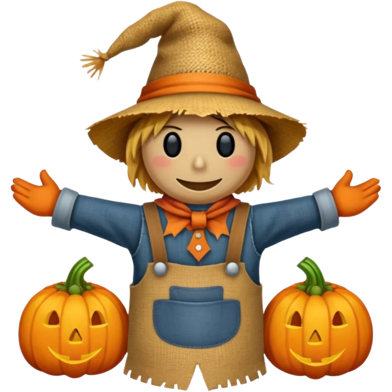 scarecrow emoji