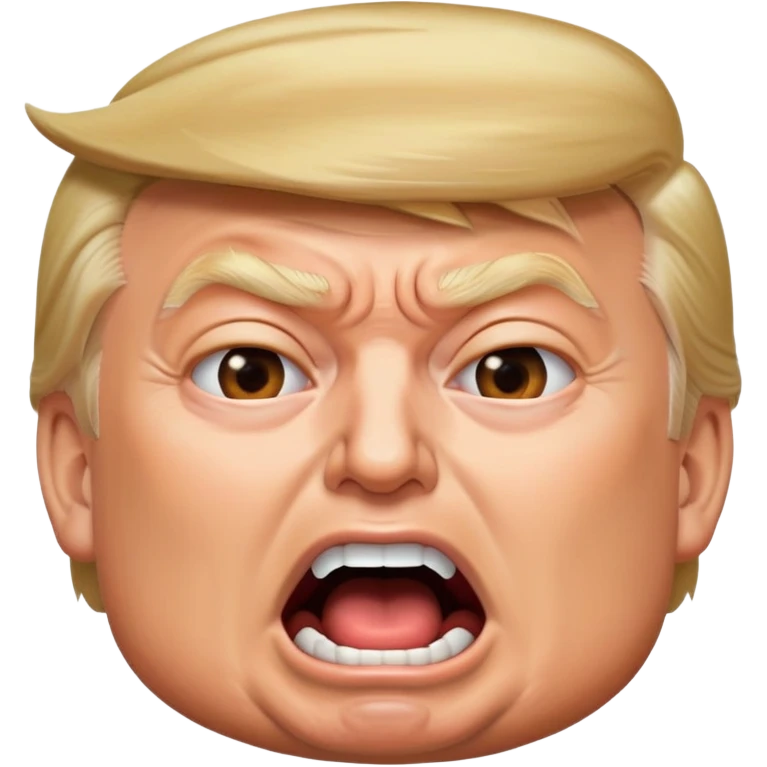 Трамп жёстко орёт гойда emoji