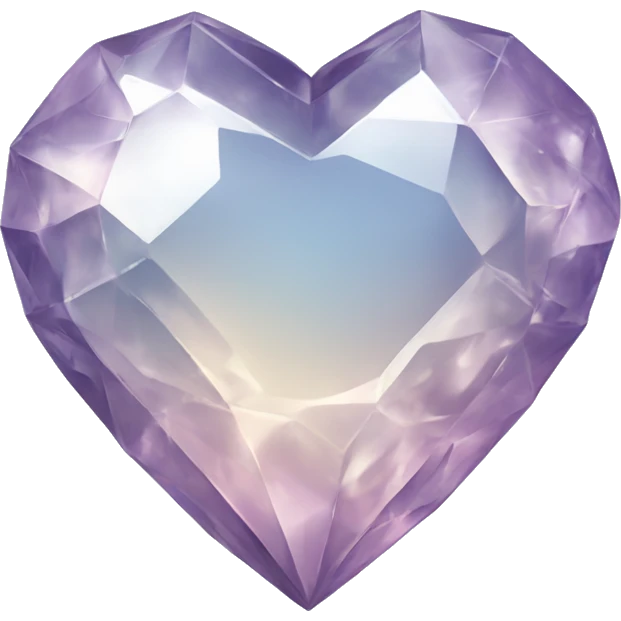 crystal heart emoji