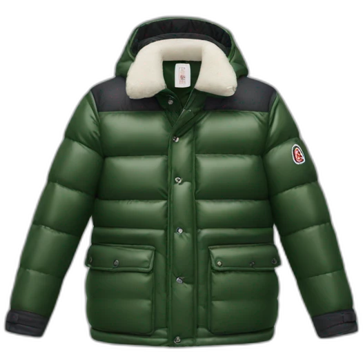 Moncler jacket emoji
