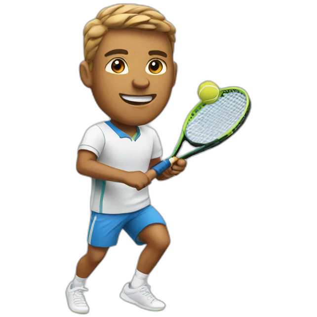 Tennis player emoji