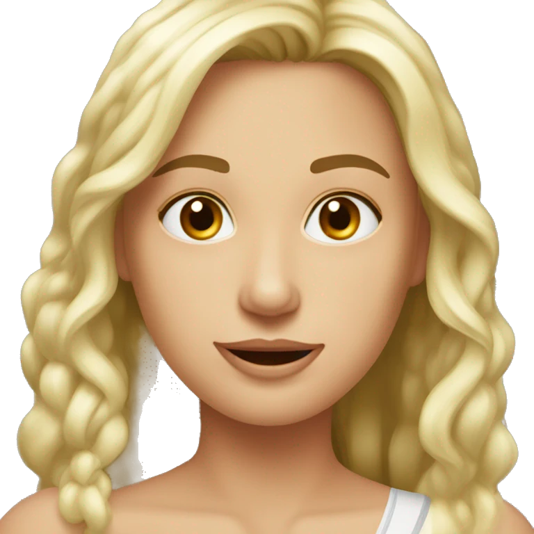 Девушка с патчами под глазами  emoji