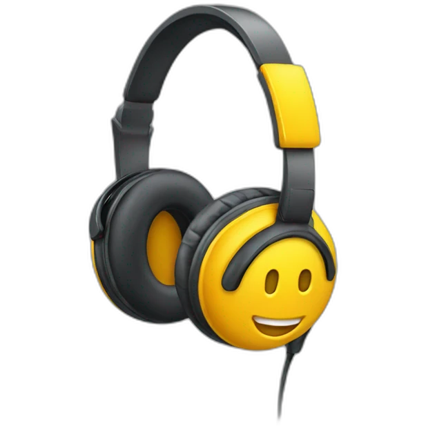 headphones with mic emoji