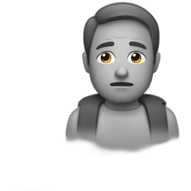 développeur triste emoji