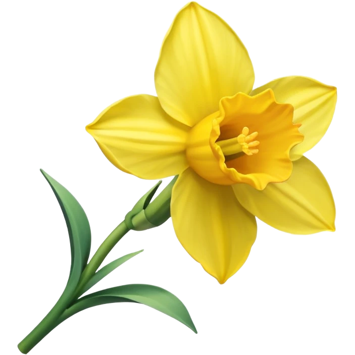 daffodil flower emoji emoji
