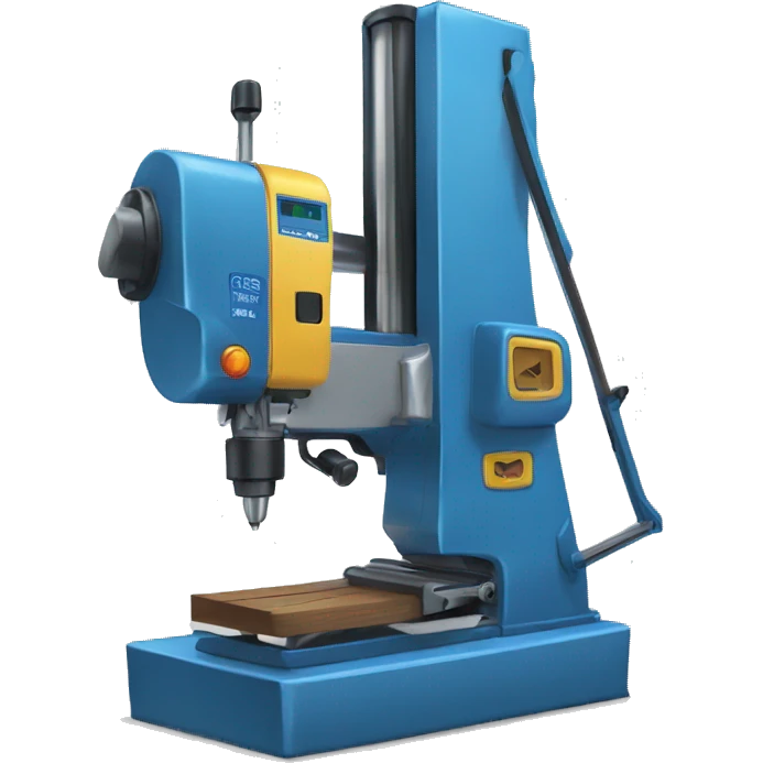 Blue Mortising machine emoji