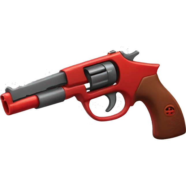 Red gun emoji