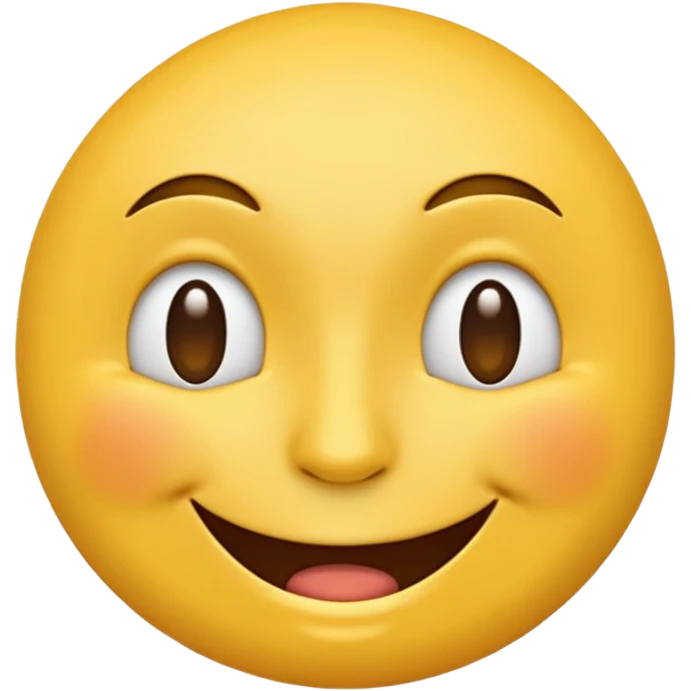 Squinting face yellow face emojis 😀🥹☺️😃 emoji