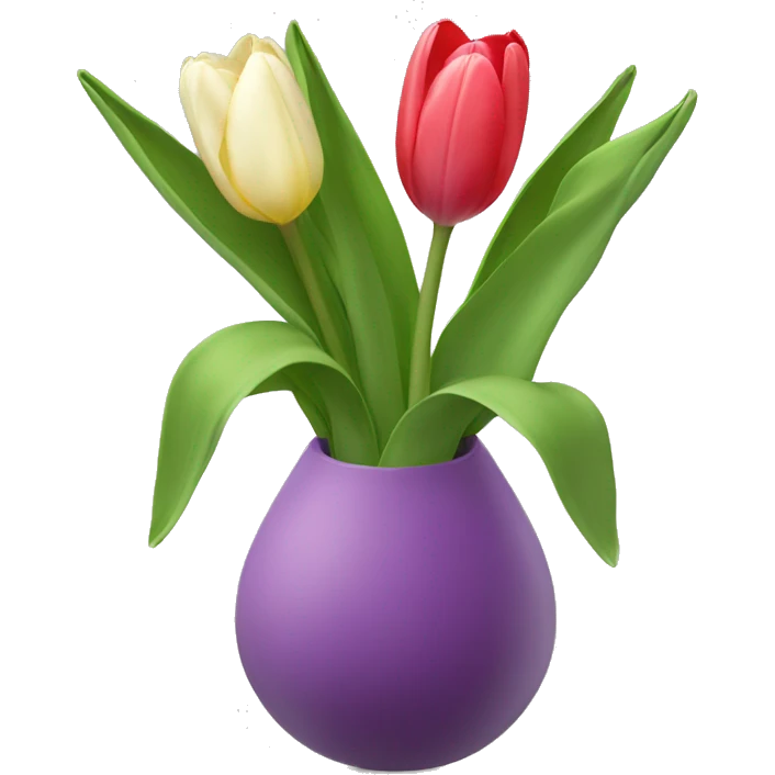 Tulips  emoji