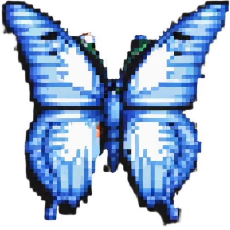 butterfly with a broken wing emoji
