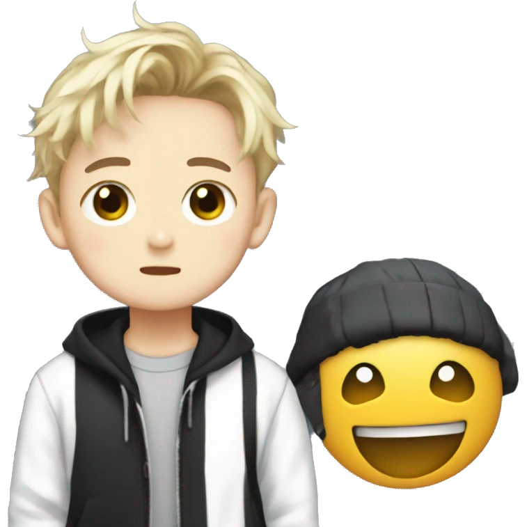 Bangchan from straykids  emoji