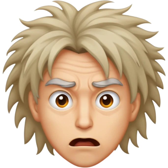 Сумасшедший человек emoji