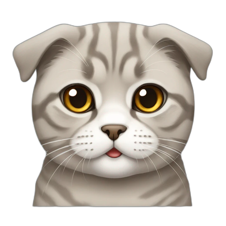 scottish fold cat emoji