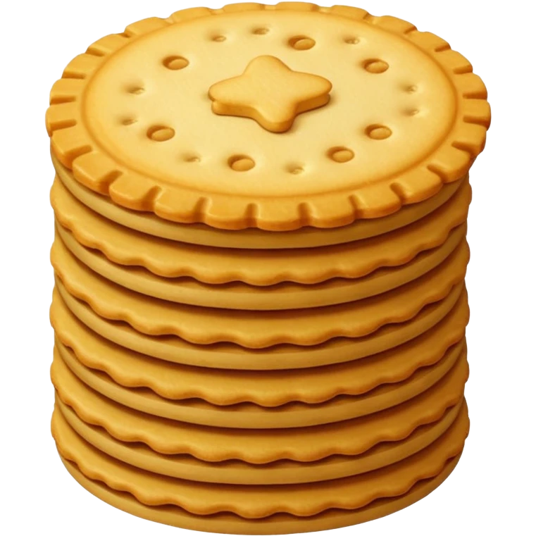 ritz cracker NO FACE emoji