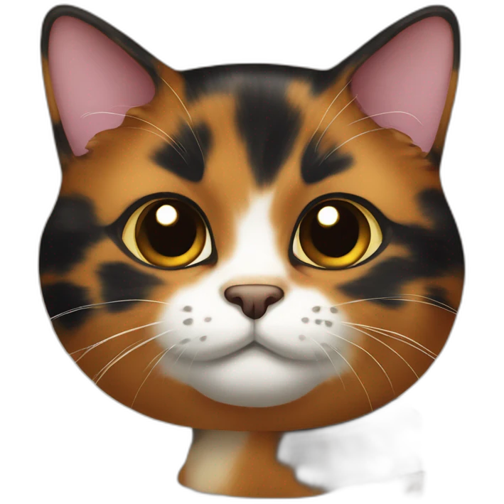 tortoiseshell cat emoji