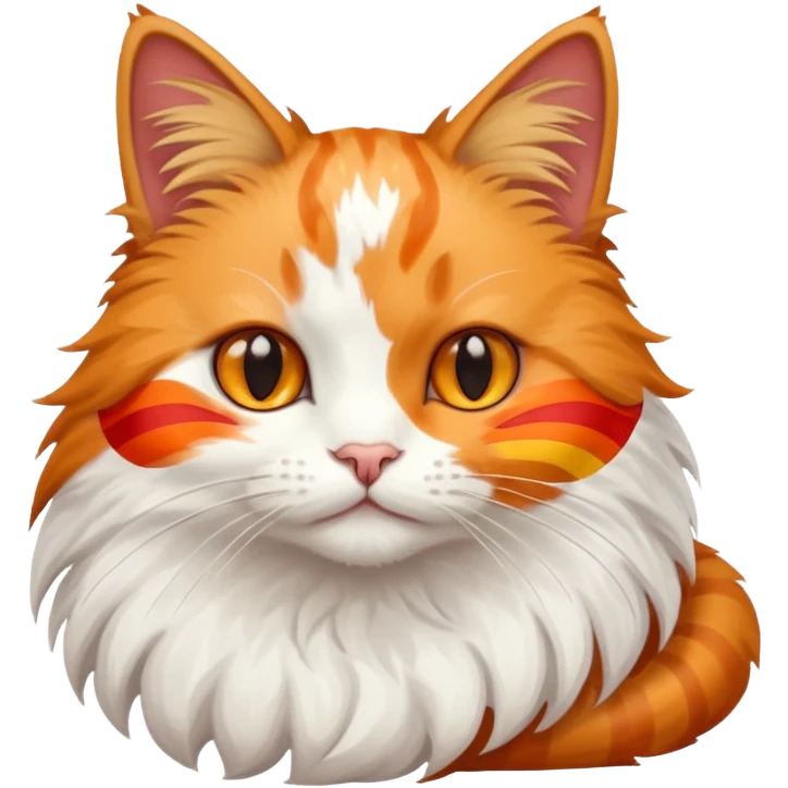 Chinese Flag Cat theme emoji