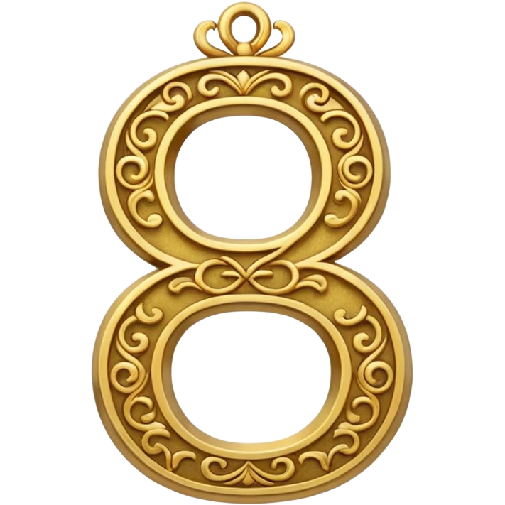 Fancy number 9 emoji