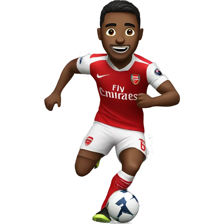 Arsenal player winning emoji
