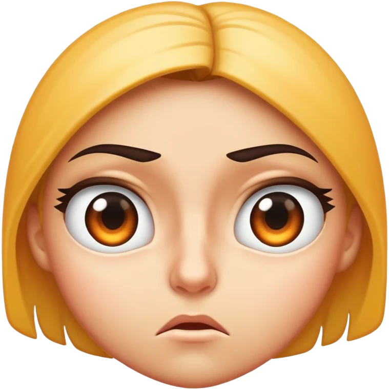 Bombastic side eye  emoji