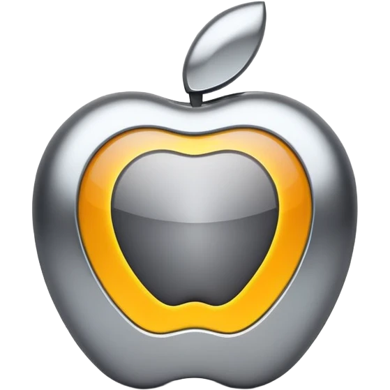 apple style emoji of a central hub with radiating lines, alternate version, representing a Hub emoji
