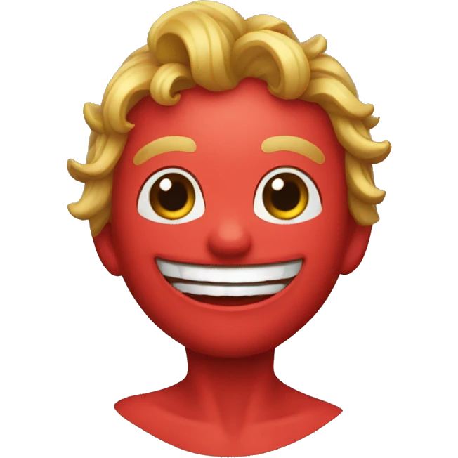 Cangrejo rojo feliz emoji