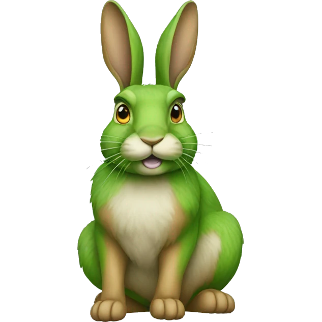 green hare emoji