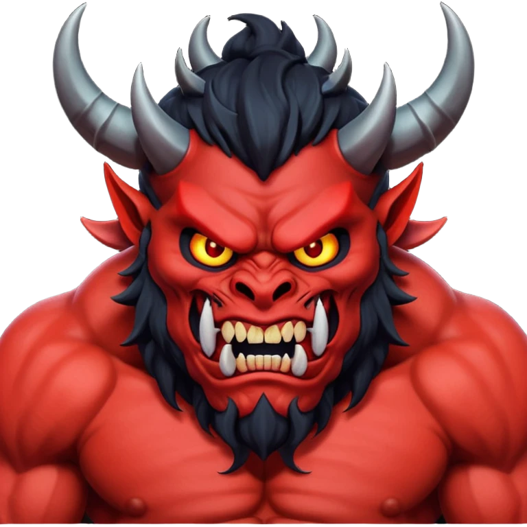 dark oni emoji
