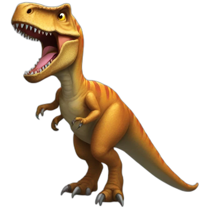 T rex emoji
